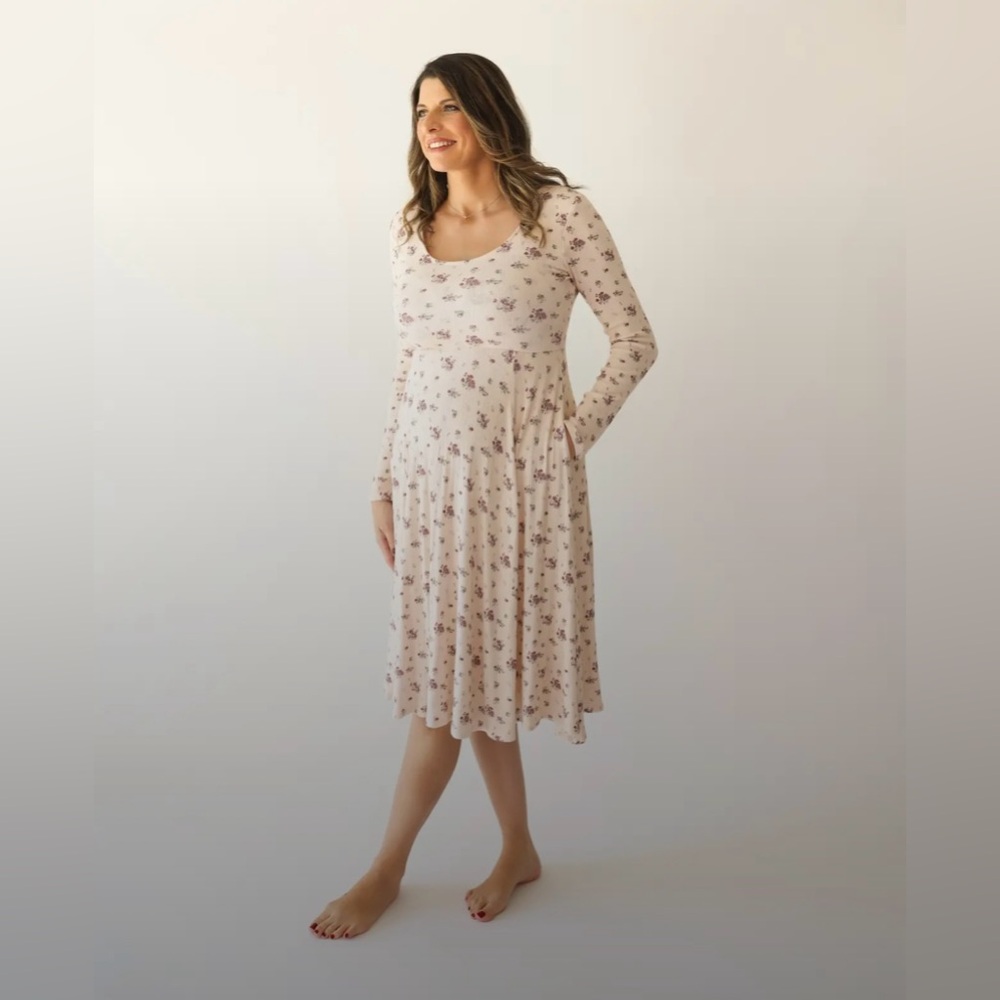 Posh Peanut Maven Floral Pointelle Dress Bundle